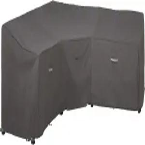 클래식 액세서리 라벤나 방수 100인치 파티오 V자형 단면 라운지 세트 커버 가구