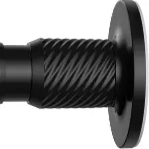 텐션 커튼 로드 32-90인치 블랙 조절식 욕실 창문 옷장 문 파티오용 드릴링 스프링 샤워 없음