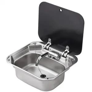 세면대 싱크대 카라반 개수대 언더볼 캠핑카 스텐 사각