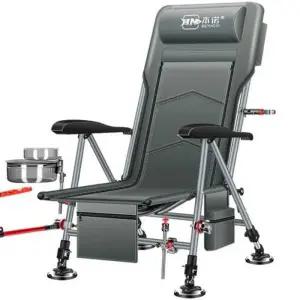 낚시의자리클라이너 초경량폴딩 캠핑체어 등받이조절 접이식낚시의자 간