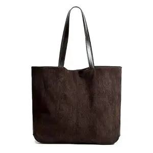 [셀러에이드]20대 스웨이드 데일리 토트백 인기 숄더백 여성신상백 심플토트백