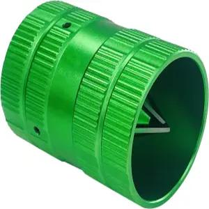 구리 알루미늄 PVC PPR 파이프용 Socpuro 내부-외부 리머 버 제거 도구 1/4인치 ~ 1-5/8인치 O.D. (녹색)