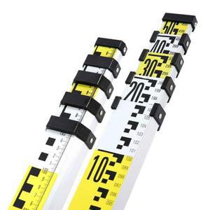 양면 막대 측정자 눈금자 도구 토목측정 에폭시 직각자 디자인 측량폴대 수심 버전 3 6m