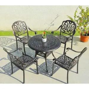 테라스 테이블 야외 정원 베란다 원형가구 발코니 캠핑 철제체어 카페