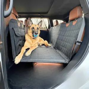 차량 카시트 뒷좌석 강아지 풀커버 애견용품 중형견 애견