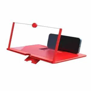 스마트폰 확대경 거치대형 휴대 핸드폰 화면 확대기 독서