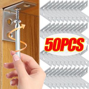 고정브라켓 L자형 코너 브래킷 가구 선반 지지대 금속 브레이스 헤비 듀티 벽걸이 직각 고정