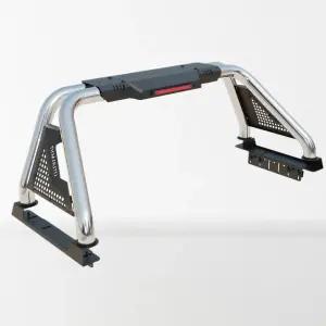 TKMAUTO 스포츠 바 롤 실버 스테인리스 스틸 핏 F-150 / Ram1500 툰드라/ 시에라 1500 실버라도 타이탄