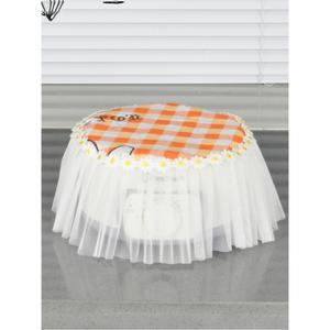 에어프라이어 덮개 원형 밥솥 전자제품 레이스 케이스 방지 보호 커버 먼지 밥통 가정용