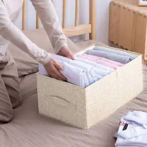 다용도 수납정리함 장난감 보관함 접이식 서류 박스ijk657