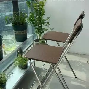 접이식 높은 식탁의자 모던 높이 바체어 홈바 식탁 휴대용 주방