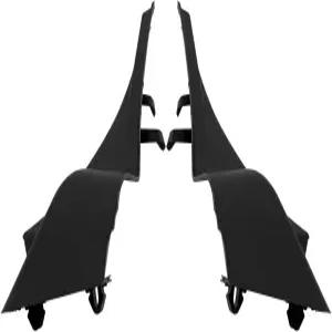 닛산 무라노 2015 2016 2017용 전면 윈드실드 와이퍼 카울 커버 좌측 및 우측 장착 펜더와 후드 측면 씰