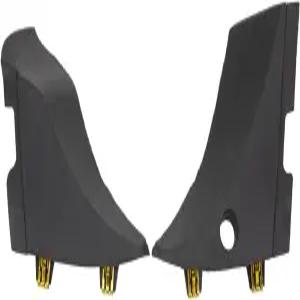 RLB-HILON 1쌍 윈드실드 와이퍼 카울 엔드 캡 패널 쉐보레 실버라도 1500 2500 3500 2014-2019 GMC 시에라