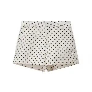 여사친 가을 캐주얼 반바지 긴팔 반하이넥 도트 코트 OP3