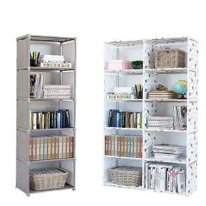 간이 보관함 5칸/8칸/10칸 책장 다용도 옷장 조립식jkl290