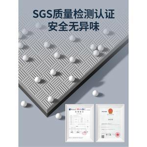 실내자전거매트 바닥 홈트 충격흡수 4cm 바닥매트 런닝머신용 자전거매트 고무 방음매트