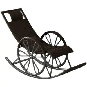 캠핑장등나무그네의자 야외정원흔들의자 펜션테라스스윙체어 안락한1인용