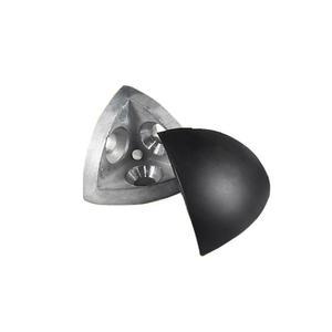 연결브라켓 3030 4040 4545 아크 알루미늄 압출 프로파일 나사 뚜껑용 ABS 엔드 캡이 있는 3차원 커넥터 포함