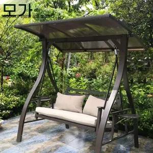 야외 접이식 테라스 그네 스윙체어 정원용 펜션 흔들의자