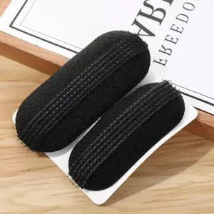 고데기 없이 볼륨업 똑딱핀 2P 정수리 보정 헤어핀 GPF9+9UZF