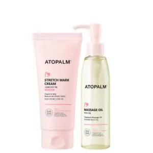 아토팜 스트레치 마크 크림 150ml+마시지 오일 120ml 임산부 튼살크림