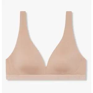 매장정품 EMPORIO ARMANI UNDERWEAR 엠포리오 아르마니 언더웨어 여성 샤이닝 로고 밴딩 리블 패드 브라렛