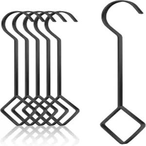 진홍 10인치 및 14인치 대형 헤비 듀티 S 후크 식물 걸이 연장 강철 도구 가정 장식용 창문 옷 퍼골라 새장