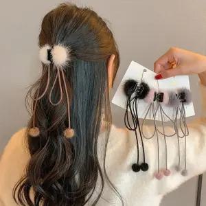 귀여운 미니폼폼 포인트핀 반묶음 2cm 미니퍼 집게핀 PlT6+8ZBD