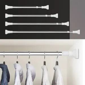 베란다 커튼 옷장 소품걸이 스텐 압축봉 욕조 욕실샤워봉
