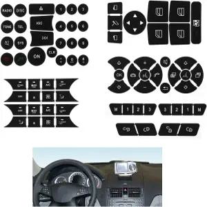 메르세데스 벤츠 2008-2014 C350 C250 W204 E-클래스 GL 액세서리 스티어링 휠 A/C 컨트롤 윈도우 라디오