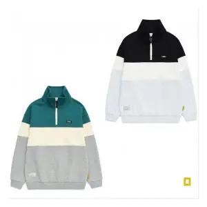 GD 41USW030 컬러블럭 반집업 티셔츠 내셔널지오그래픽키즈 1012458