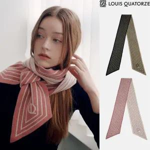 매장정품 LOUIS QUATORZE 루이까또즈 마티에르 울 혼방 니트 머플러 2DMK807 1272852