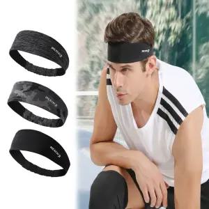 여름 런닝 쿨 머리 흘러내림 방지 땀흡수 헤어밴드 xrQ8+2uYM