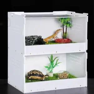 파충류 도마뱀 사육장 달팽이 키우기 은신처 소형 iNy2+3Xnp