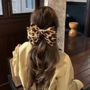 LOTOA-29 레오파드 빅 리본 대형 자동 머리핀 2종 Kwl7+1IlL