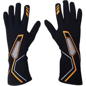 레이싱 글러브 SFI 3.3/5 인증 난연제, 아라미드 니트, 미끄럼 방지 그립, 통기성, 안전한 전문 드라이버용 착용감