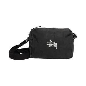 [정품] Stussy Canvas Side 파우치 Washed 블랙 스투시 캔버스 사이드 워시드 903368