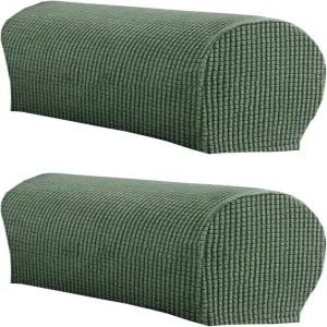 링시야 소프트 스트레치 플러시 팔걸이 커버 의자/소파용 소파용 리클라이너용 가구 보호용 슬립