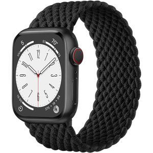 밴드 38mm 40mm 41mm 42mm 44mm 45mm 46mm 여성용, iWatch 시리즈 11 10 9 8 7 6 5 4 3 2 1 SE Ultra용 스트레치 나일론 스포츠 탄성 스트랩