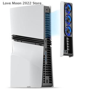 호환 PS5 Pro용 냉각 팬 지능형 온도 제어 디스크디지털 에디션용 저소음