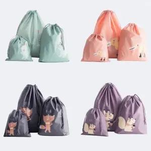 다용도 귀여운 캐릭터 파우치 3종세트 방수주머니 ZDM2+6xBc