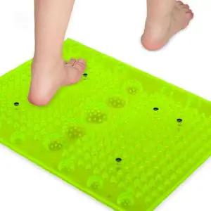 실리콘 돌기형 발마사지 용품 욕실 화장실 가정용 촉진 지압 자극 매트