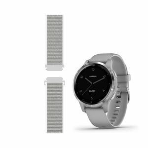 스포츠 메시 스트랩, Garmin 생체 활성 4S /Venu 2S 스마트워치 교체용 직조 나일론 손목밴드 퀵 릴리즈 18mm