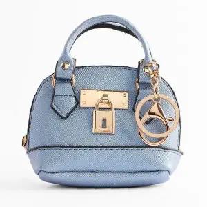 미니 핸드백 동전 지갑 인조 가죽 휴대용 소품 보관 여성 액세서리 키체인 파우치