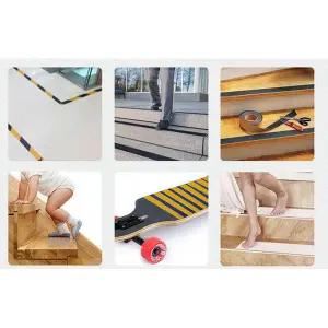 꾹상점1  실외 테이프 안전 바닥 대형 패드 실내 논슬립 계단 미끄럼 방지 5cmX12m