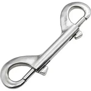 꾹상점1  아웃도어 헤드 하네스 후크 고리 더블 100mm