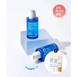 REAL BARRIER 아쿠아 수딩 앰플 50ML X 2개+[증정]익스트림크림라이트25ML+잡티세럼10ML+클렌징폼15ML 2051