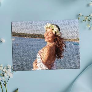 호환 35/300/500/1000개 사진 셀카 퍼즐 생일 발렌타인데이 어머니날 아버지날 할로윈