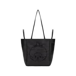 [정품] [사은품증정] JOSEPHSTACEY Reversible Tote Bag Monchhichi 걸 블랙 조셉앤스테이시 리버시블 토