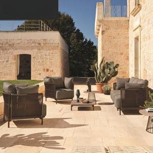 호환 야외 가구 거실 호텔 모델룸 라탄 의자 3종 발코니 마당 방수 레저 소파